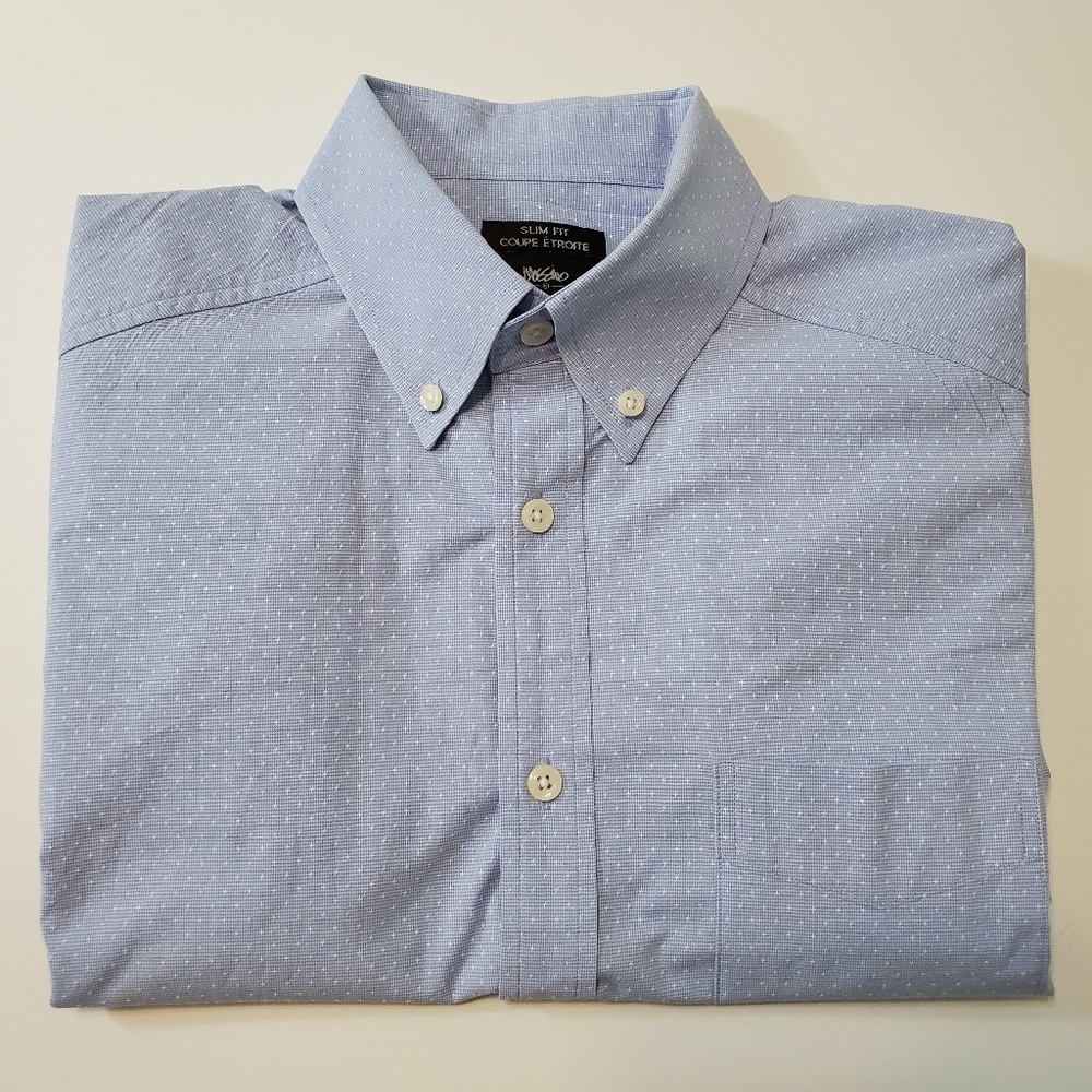MOSSIMO Men's short sleeve casual/dress shirt. S/P